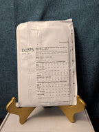 UNCUT Simplicity Pattern D0878 (8514) Amazing Fit Pants Trousers Slim Avg Curvy