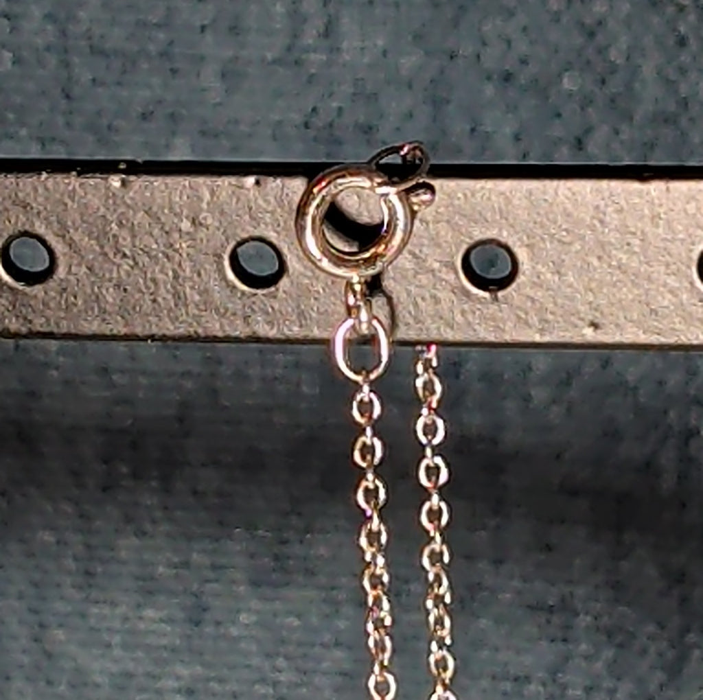 Harry Potter Deathly Hallows Silver Tone Pendant Chain Necklace