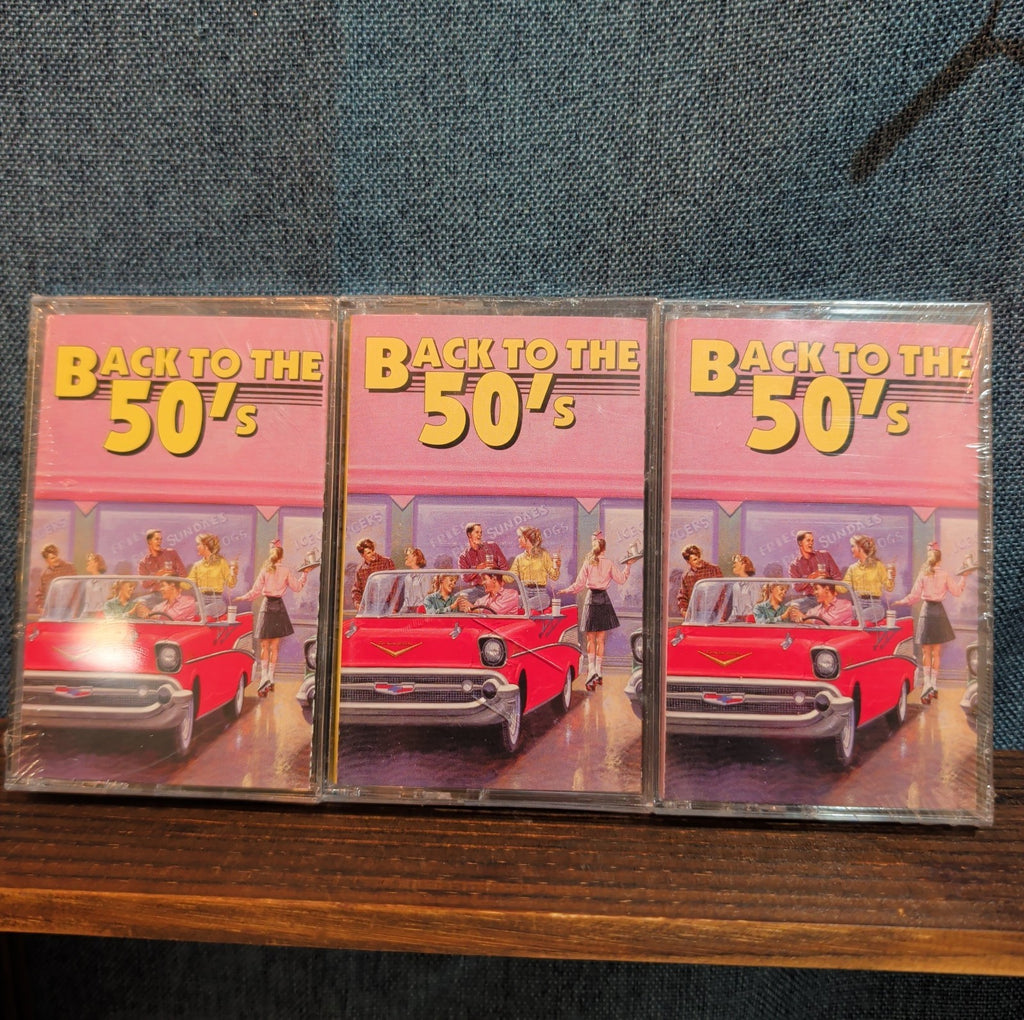 RCA Back to the 50s 3 Cassette Tape Set Sealed 1993 Oldies Rockabilly