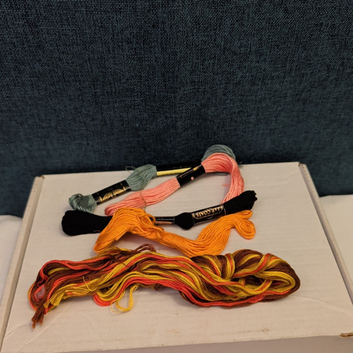 32 Skeins Embroidery Floss Set DMC J.P. Coats