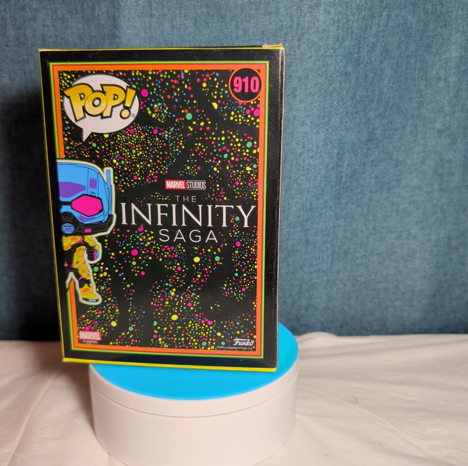 Funko Pop Ant-Man 910 Avengers Endgame Blacklight Target Exclusive PreOwned