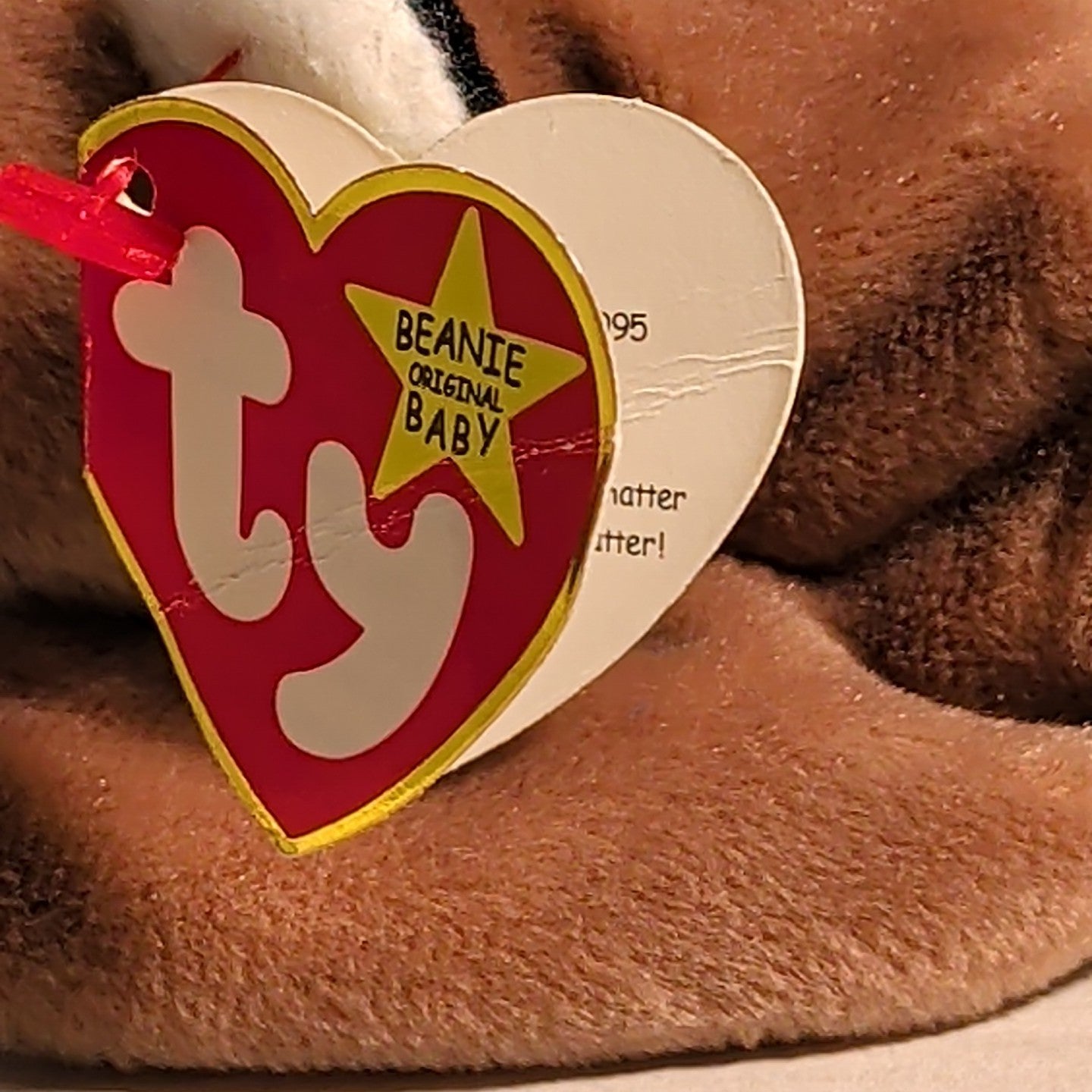 Ty Beanie Baby Ringo - MWMT (Raccoon 1995)