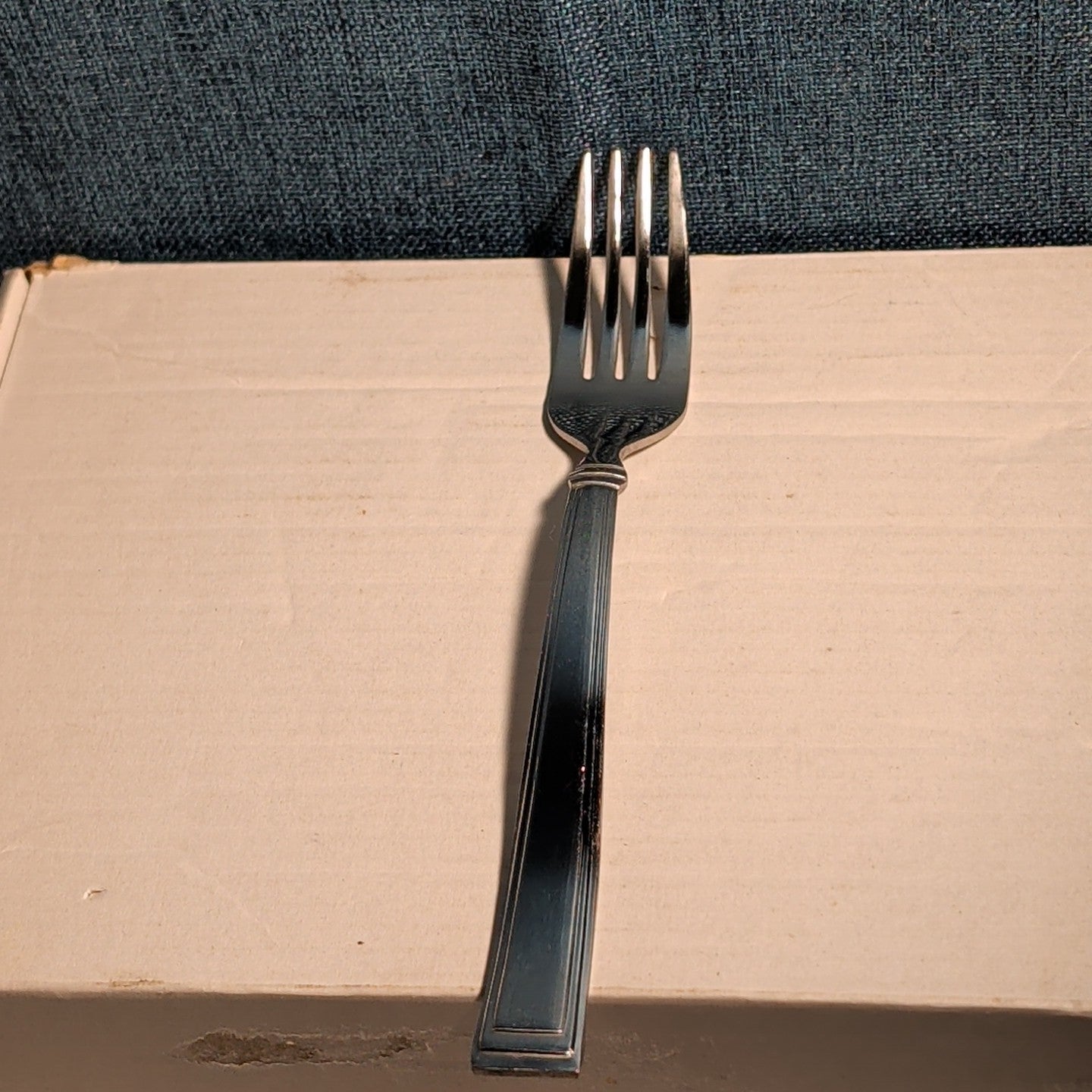 Set of 5 Hampton Silversmiths PORTFOLIO Glossy Forks | 18/0 Stainless 208