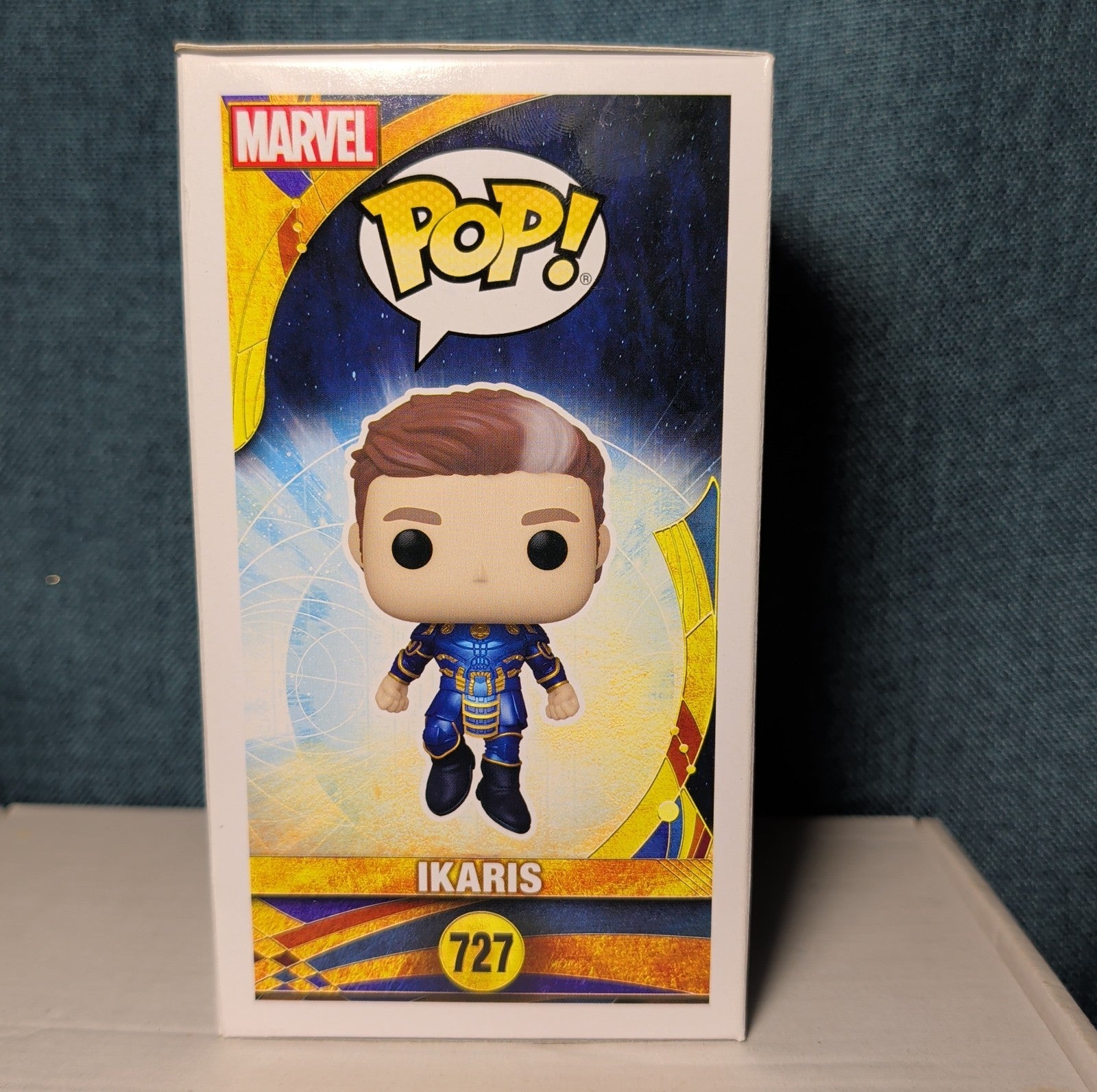 Funko Pop Ikaris 727 Marvel Eternals Vinyl Bobblehead in Box with Protector