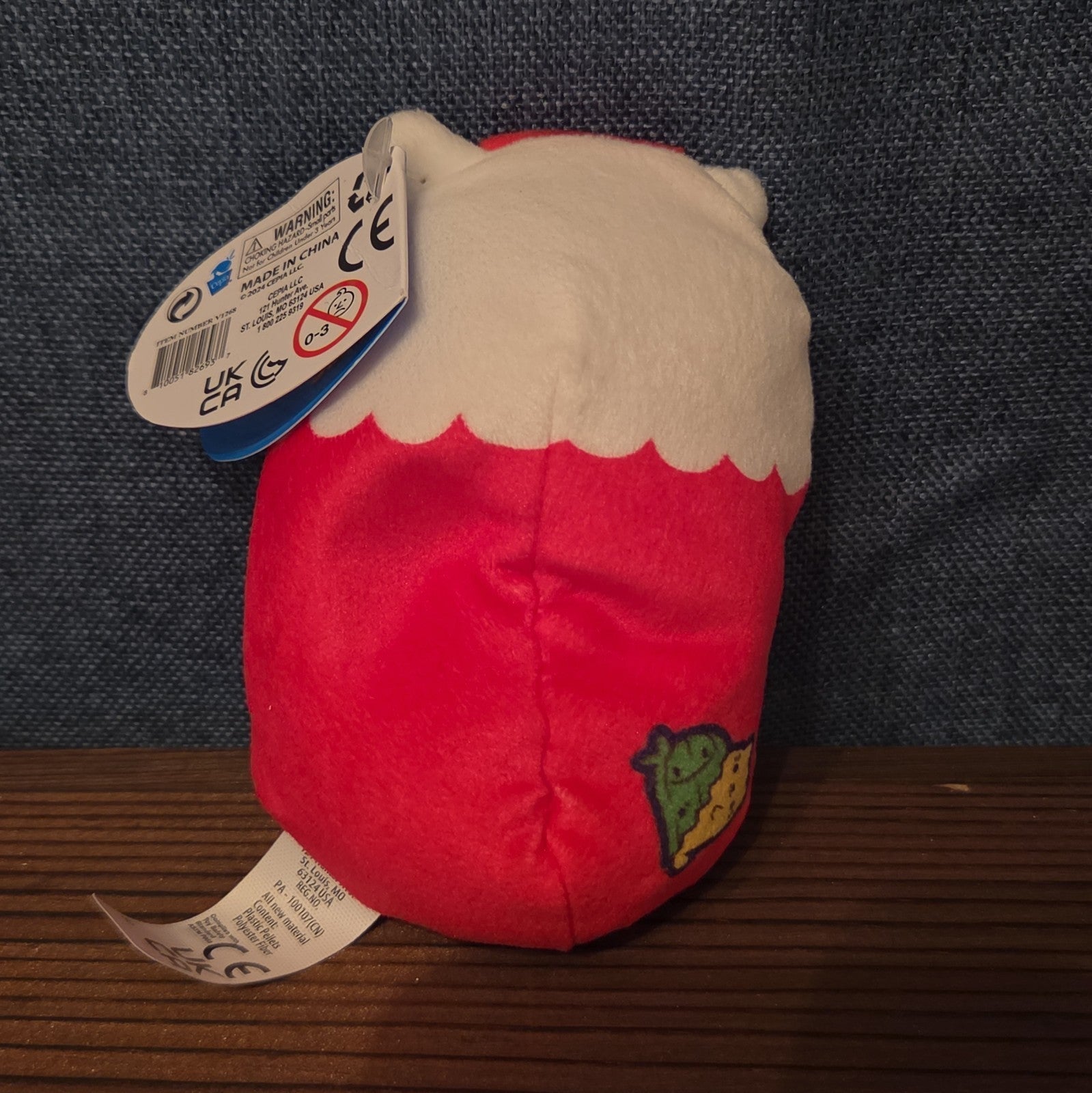 Cats vs Pickles Pawberry Purr-fait #141 Bean Plush 4"