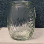 Home Essentials FOOTBALL Glass Mug XL 36 oz Textured Pigskin Beer Stein Gameday