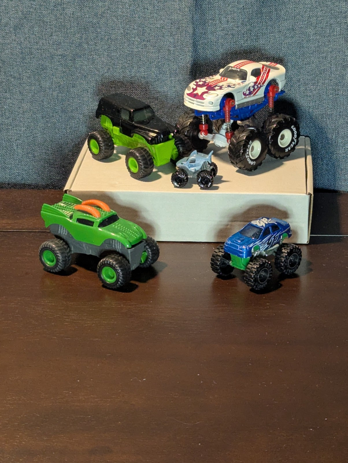 Monster Truck Bundle | Vintage Road Champs Goodyear Tires, Hotwheels Mini Shark