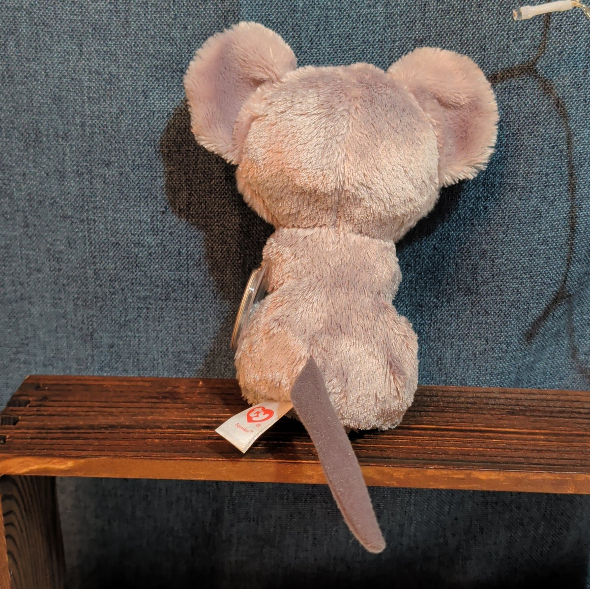 Ty Beanie Boos Squeaker Mouse 6" Plush Sparkle Cheese Kidcore