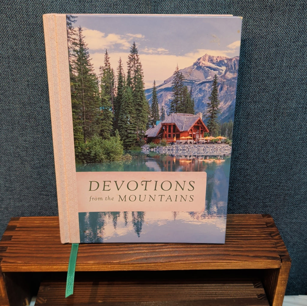 Devotions from the Mountains Thomas Nelson Hardcover Book