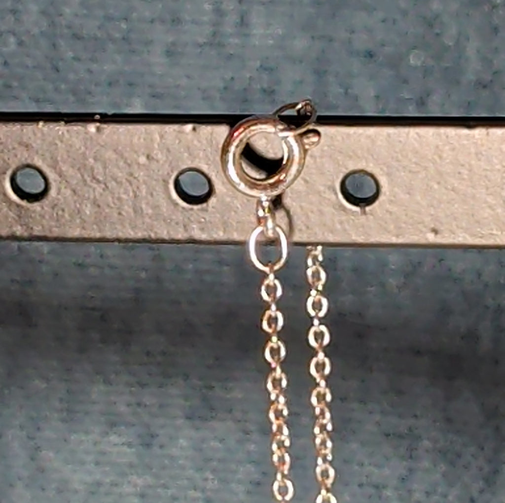 Harry Potter Deathly Hallows Silver Tone Pendant Chain Necklace