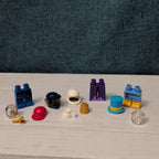 LEGO Minifigure Parts | Accessories GOLDFISH HEAD Hand Top Hat | Helmet Unique!