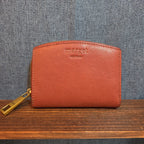 Margot New York Gina Compact Wallet Brandy Leather Boho