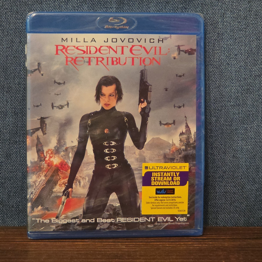 Resident Evil Retribution Blu-Ray Milla Jovovich