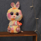 Ty Beanie Boos Bloomy Pastel Bunny Plush 6" Glitter Eyes Easter Bunny