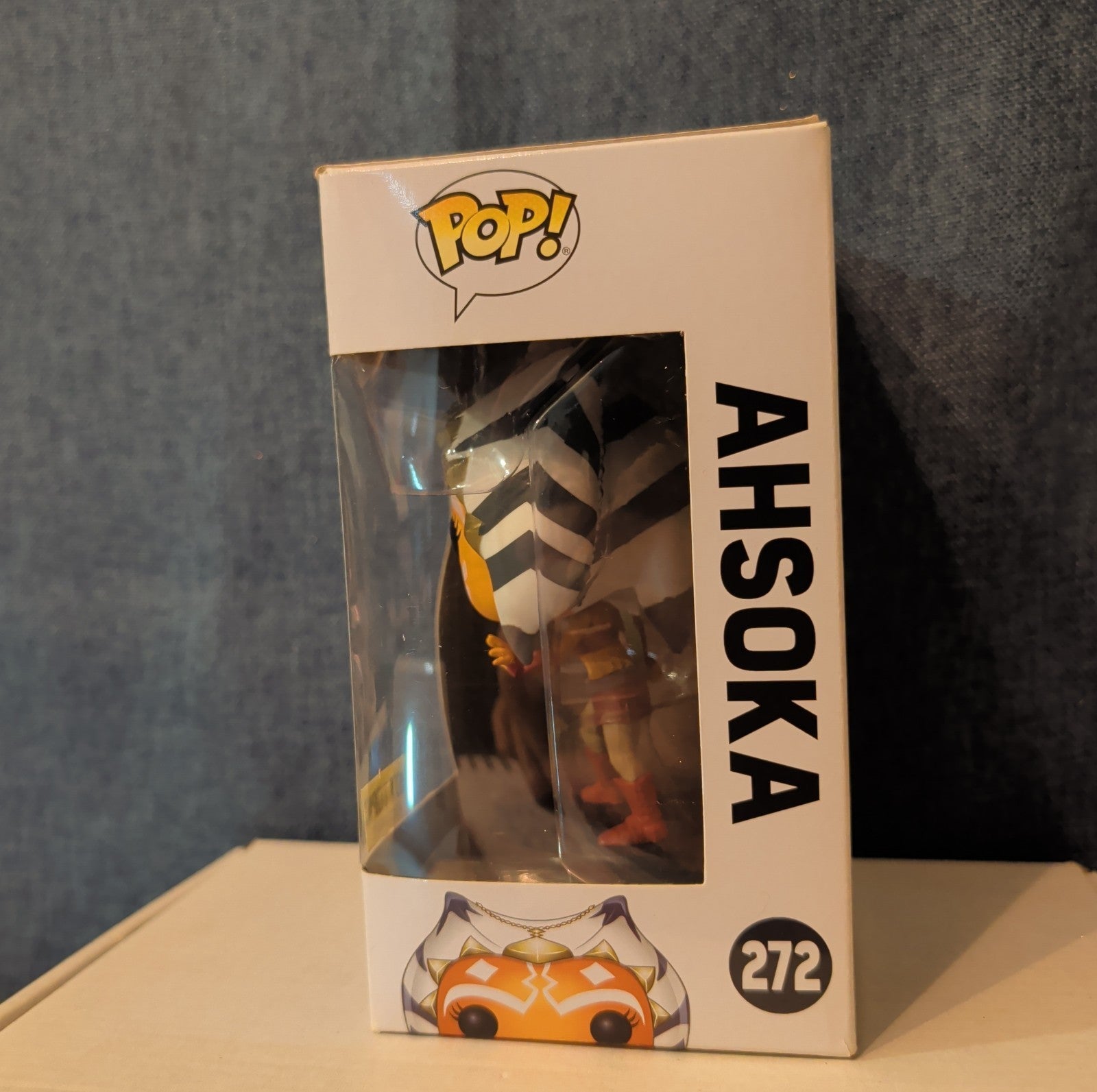 Funko POP Star Wars Ahsoka 272 Hot Topic Exclusive Vinyl In Box with Protector