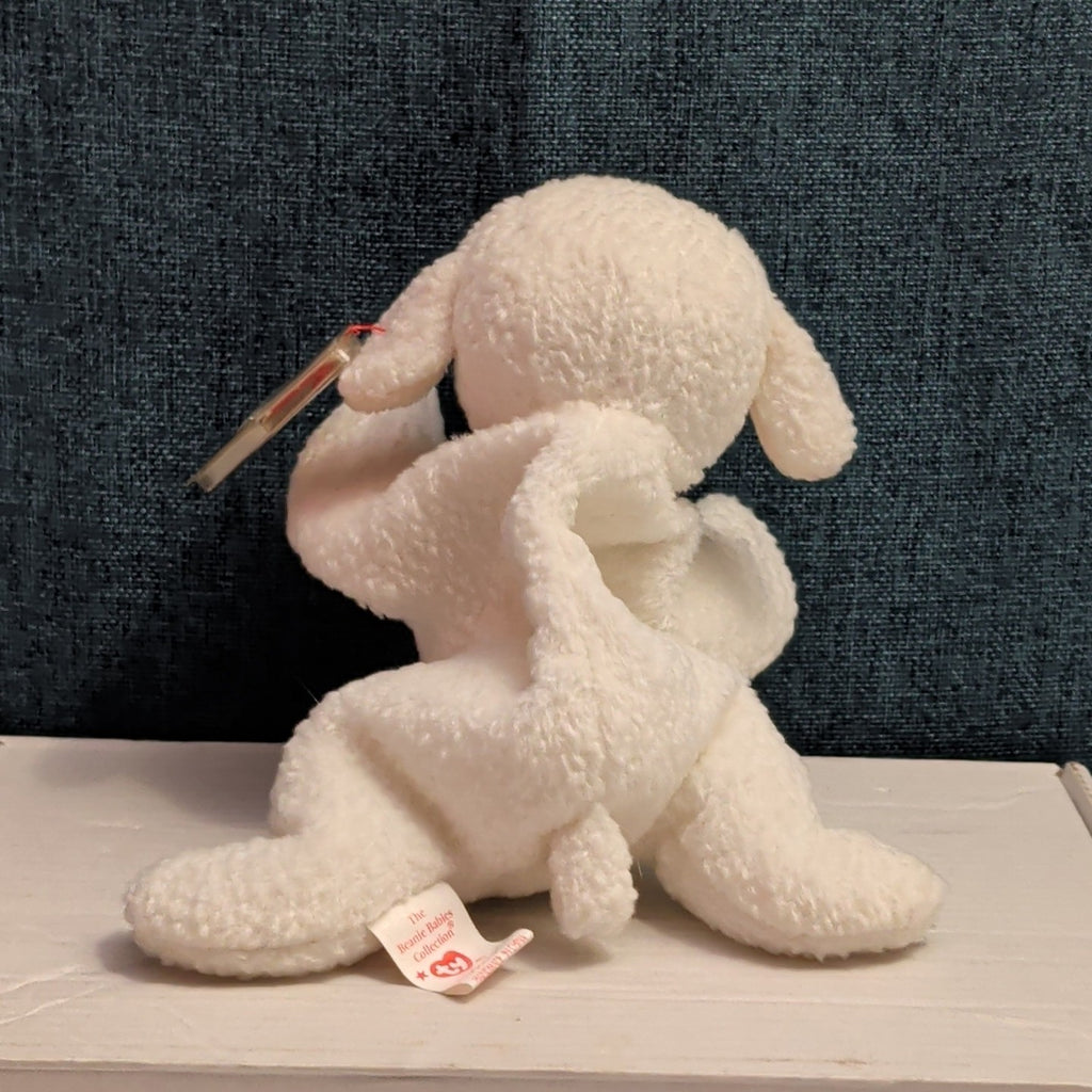Ty Beanie Baby Fleece Lamb 1996 Retired 4th Gen Tags MWMT P.E. Pellets Authentic