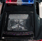 RMZ City Audi R8 Police Car 1/36 Diecast Pull Back Opening Doors PreOwned