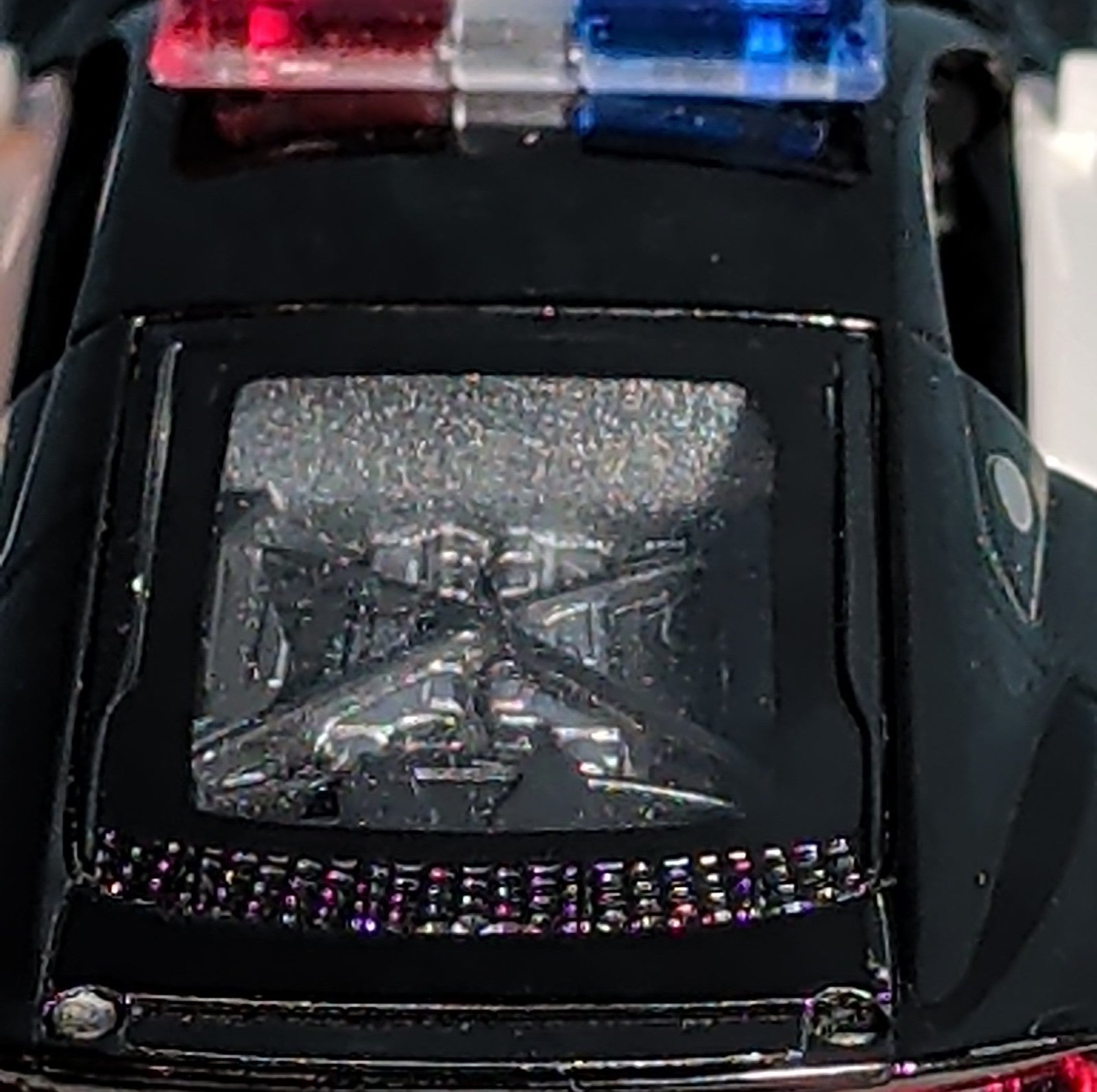 RMZ City Audi R8 Police Car 1/36 Diecast Pull Back Opening Doors PreOwned