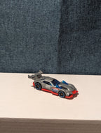 Hot Wheels GT HUNTER 2014 First Edition Night Burnerz #96 Silver Loose | Good