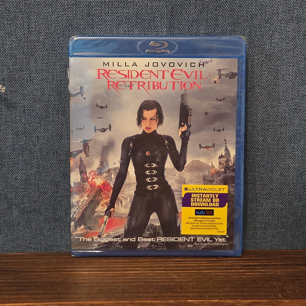 Resident Evil Retribution Blu-Ray Milla Jovovich