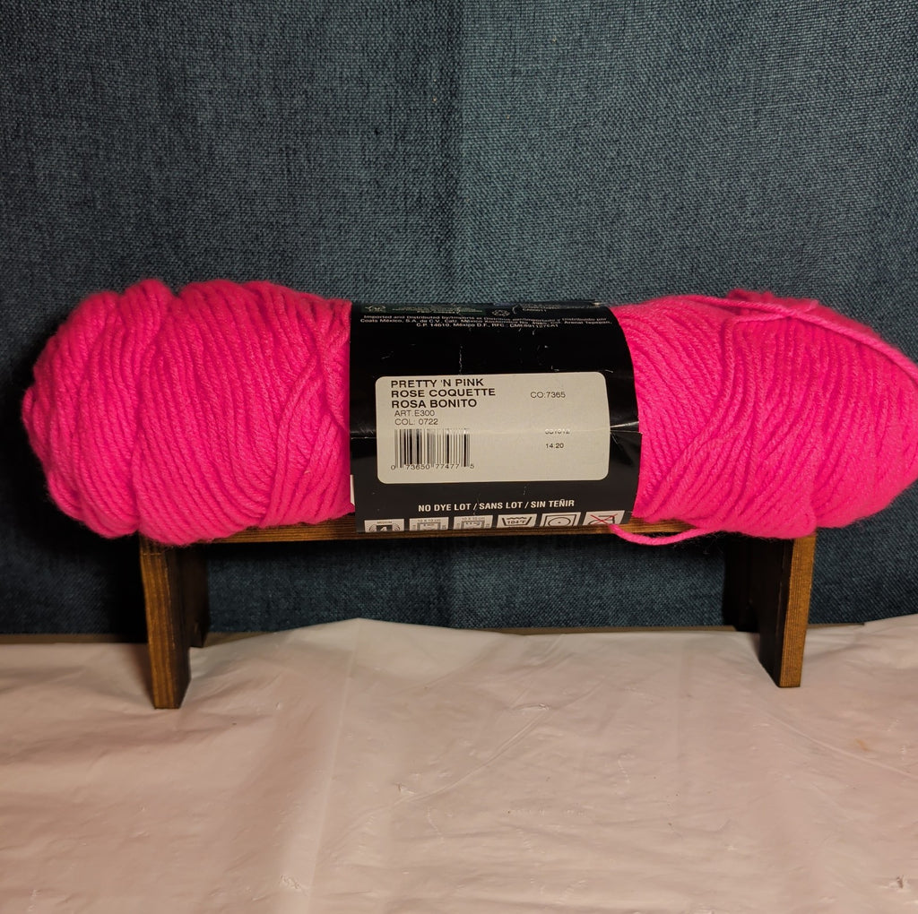 Red Heart Super Saver Pretty N Pink Yarn 7oz Acrylic Worsted