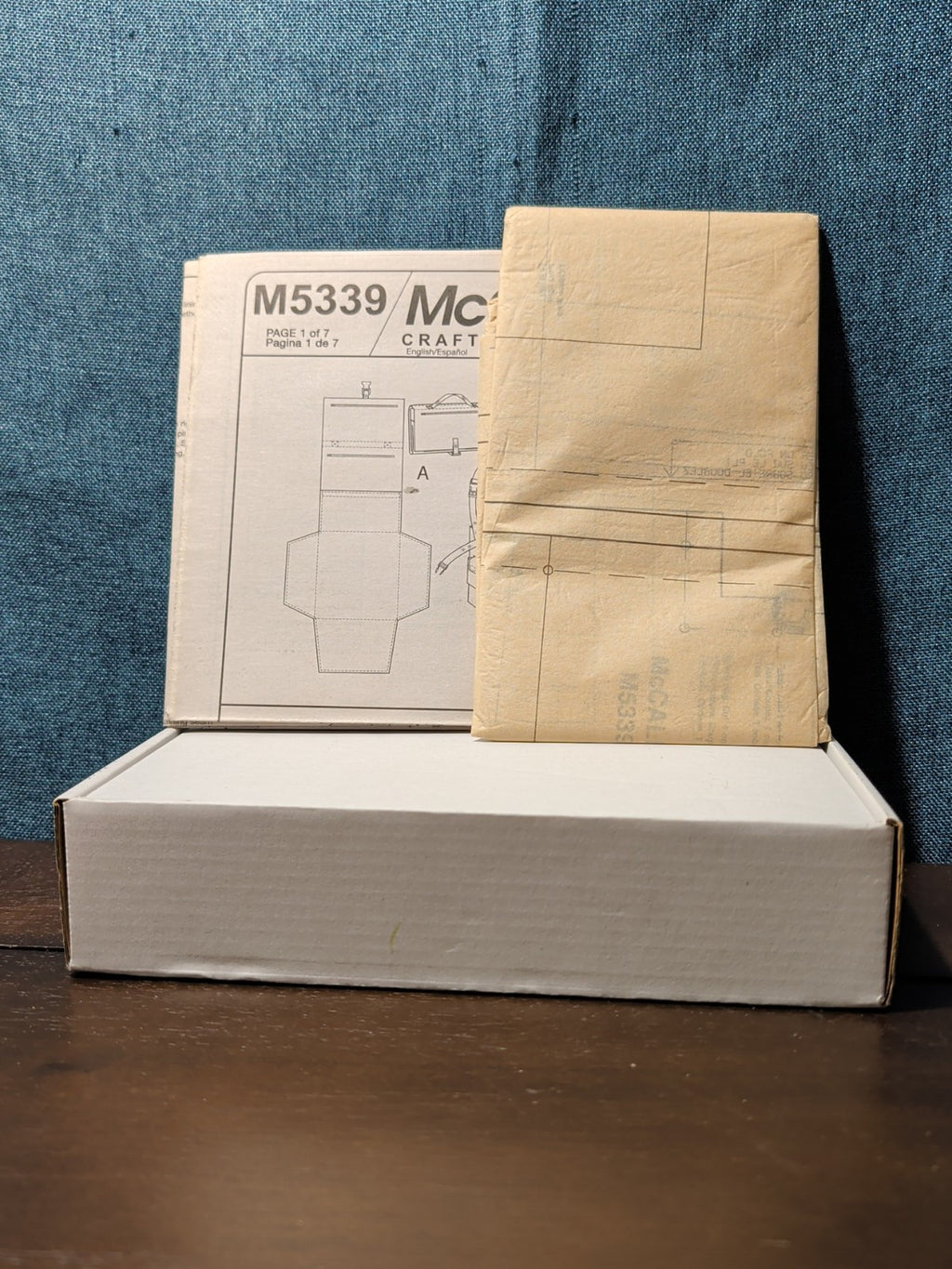 McCall's M5339 Diaper Bag Pattern 2007 Tote Changing Mat Bottle Bag UNCUT Kit
