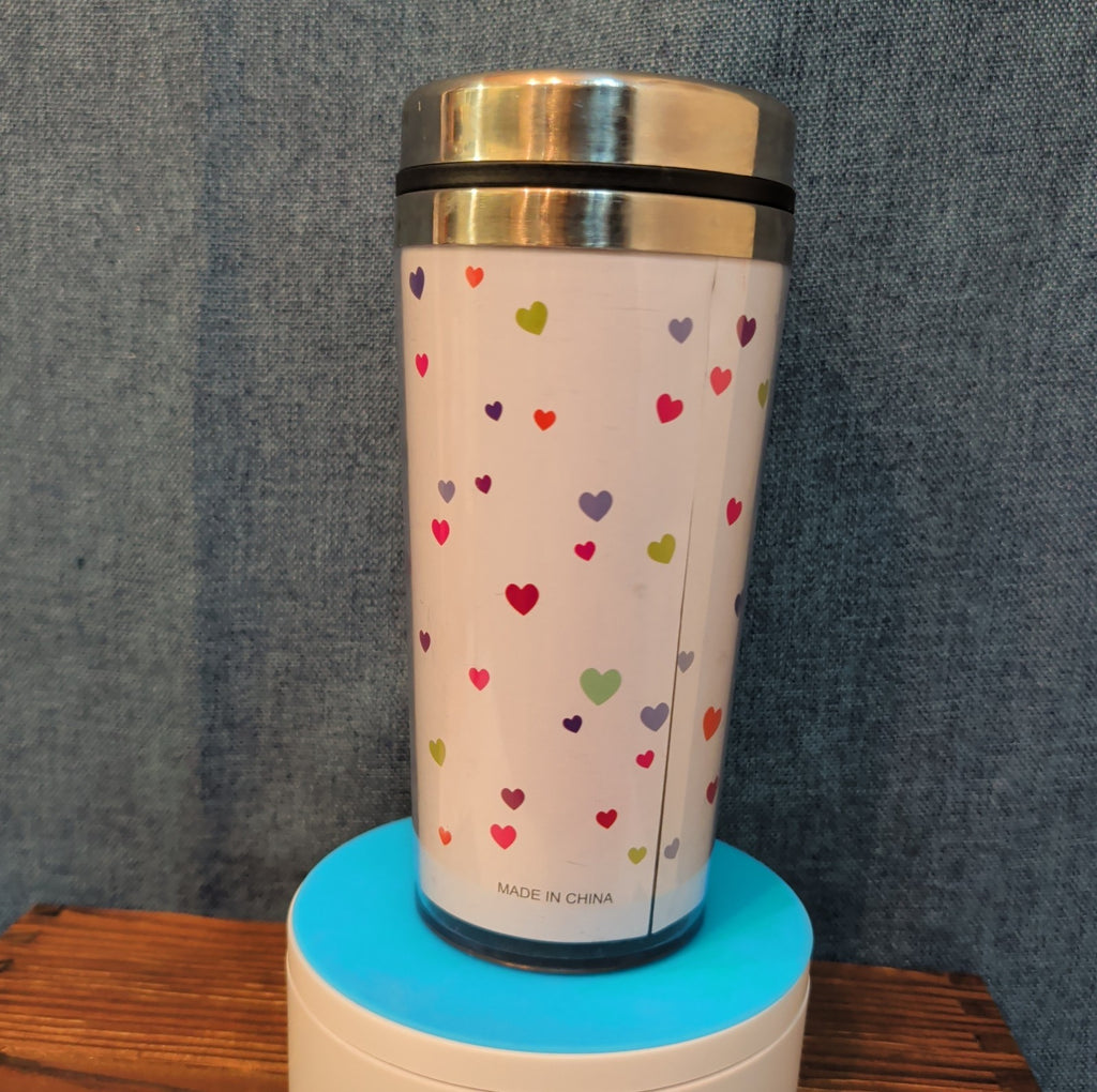 Teacher Work of Love Travel Tumbler 20oz Stainless Acrylic Hot Cold Cup