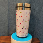Teacher Work of Love Travel Tumbler 20oz Stainless Acrylic Hot Cold Cup