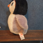 Ty Pongo Penguin Plush Beanie 6" Big Blue Eyes Y2K