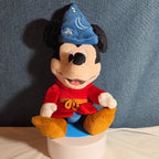 Disney Fantasia Sorcerer Mickey Mouse Plush 12" Theme Park
