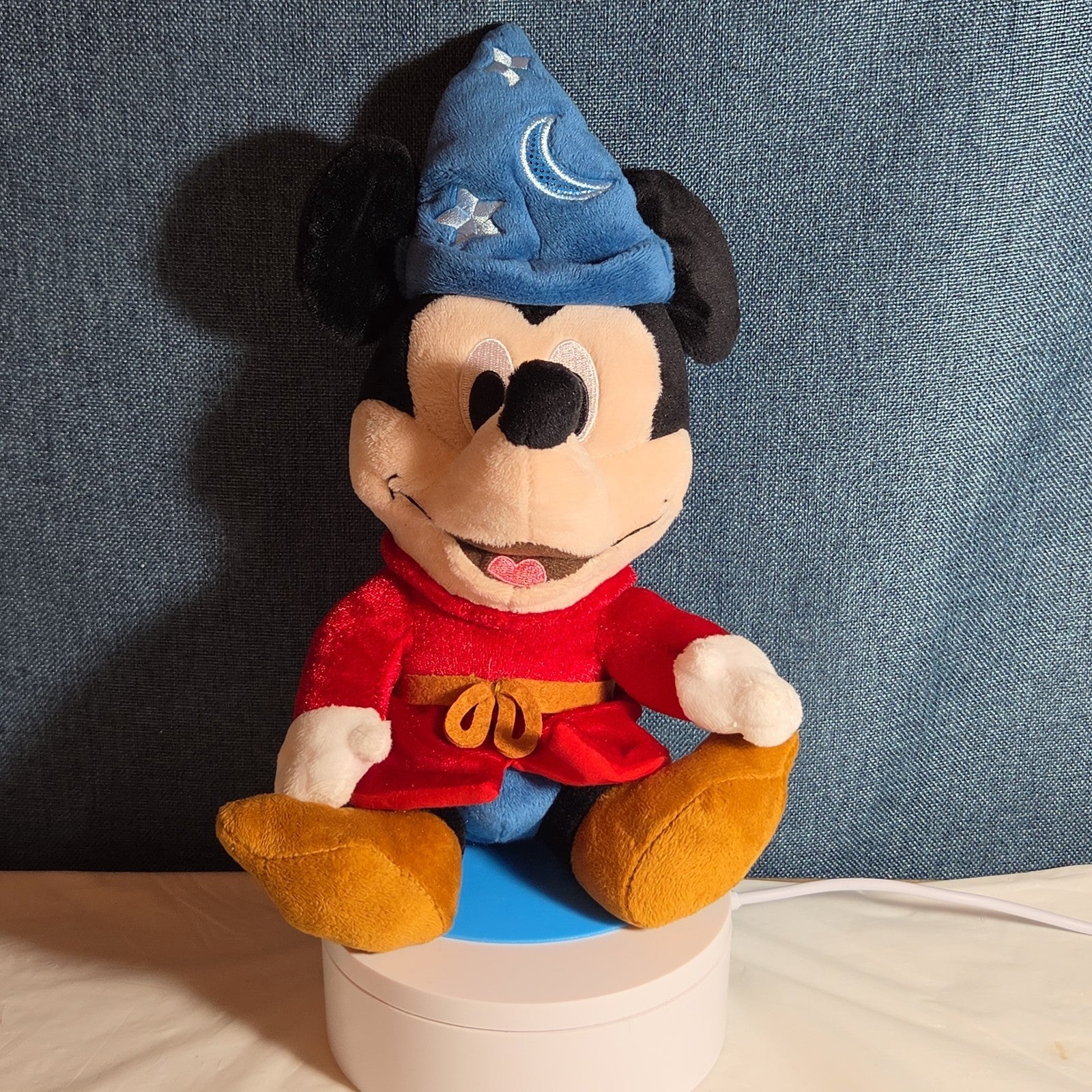 Disney Fantasia Sorcerer Mickey Mouse Plush 12" Theme Park