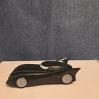 Batmobile 1999 DC Comics Jack In The Box Restaurant Friction Pull Back Toy Car