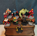 Disney Infinity 2.0 Marvel Avengers 9 Figure Lot Iron Man Hulk Loose