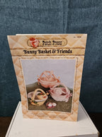 Vintage 1982 Patch Press Pattern 356B| Bunny Basket & Friends