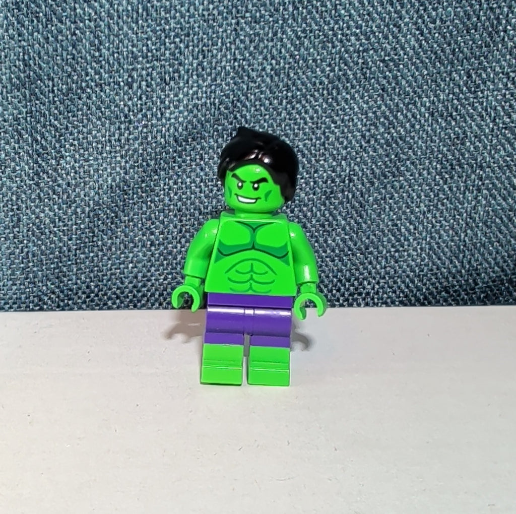 LEGO Hulk Minifigure sh711 Spidey Amazing Friends Marvel Purple Pants Loose