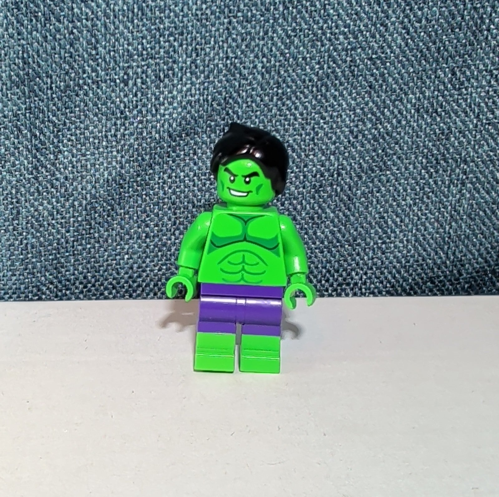 LEGO Hulk Minifigure sh711 Spidey Amazing Friends Marvel Purple Pants Loose