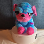 Zuru CoCo Surprise Neon Cone Poppy The Dog Blue & Pink Plush W/ Surprise Inside