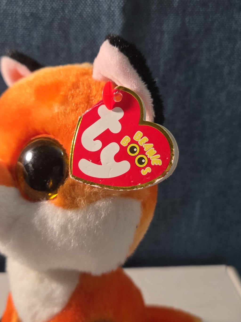 Ty Beanie Boos Meadow the Fox 6" Plush Stuffed Animal Toy