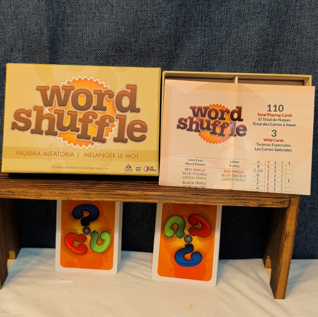 Breaking Games Word Shuffle Card Game 2016 Complete 852468006083