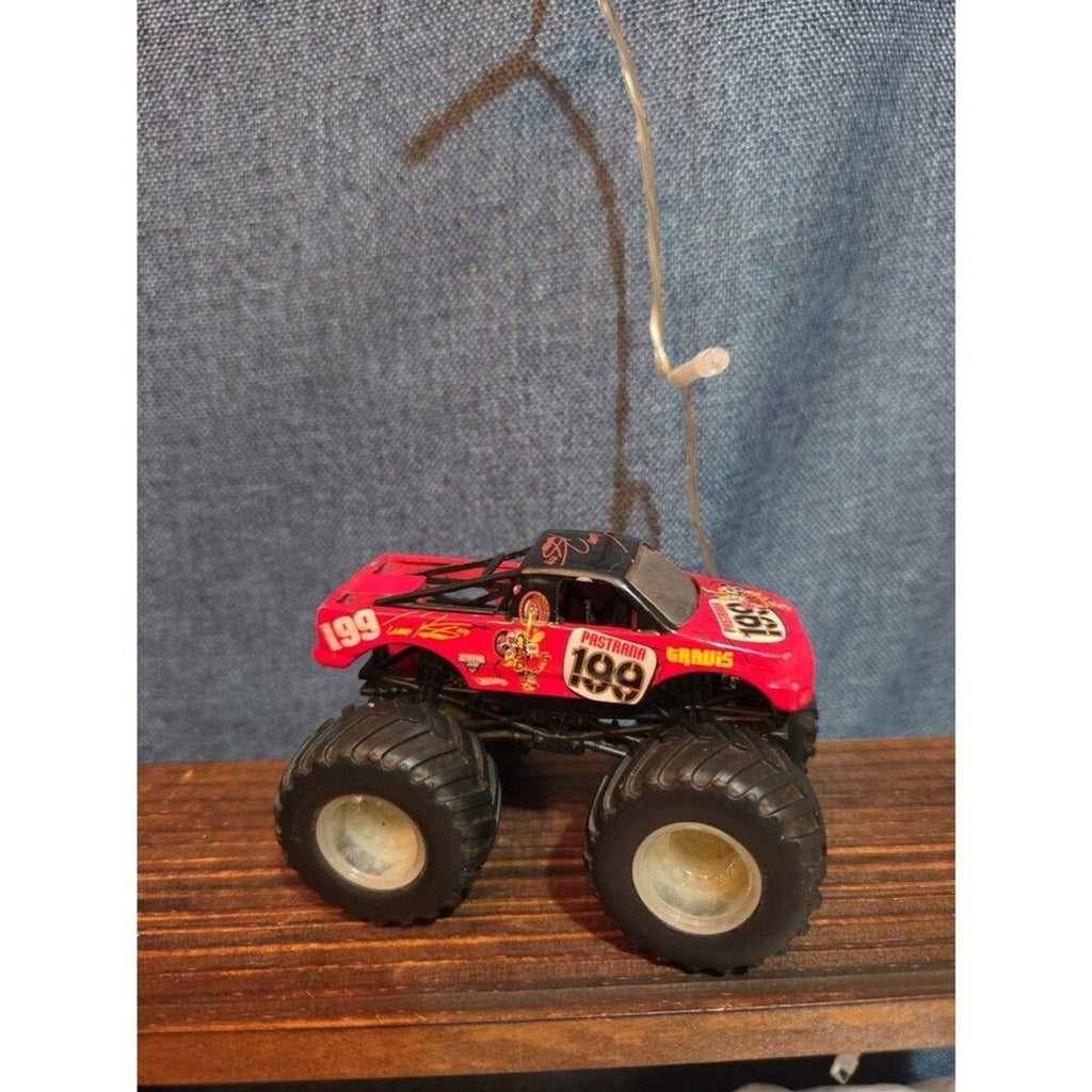 Hot Wheels Pastrana 1999 Monster Jam Red Diecast