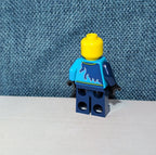 LEGO City Monster Truck Driver Minifigure cty1760 Flame Racing Jacket Loose