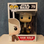 Funko POP! Star Wars Han Solo #79 Force Awakens Vinyl in Box with Protector