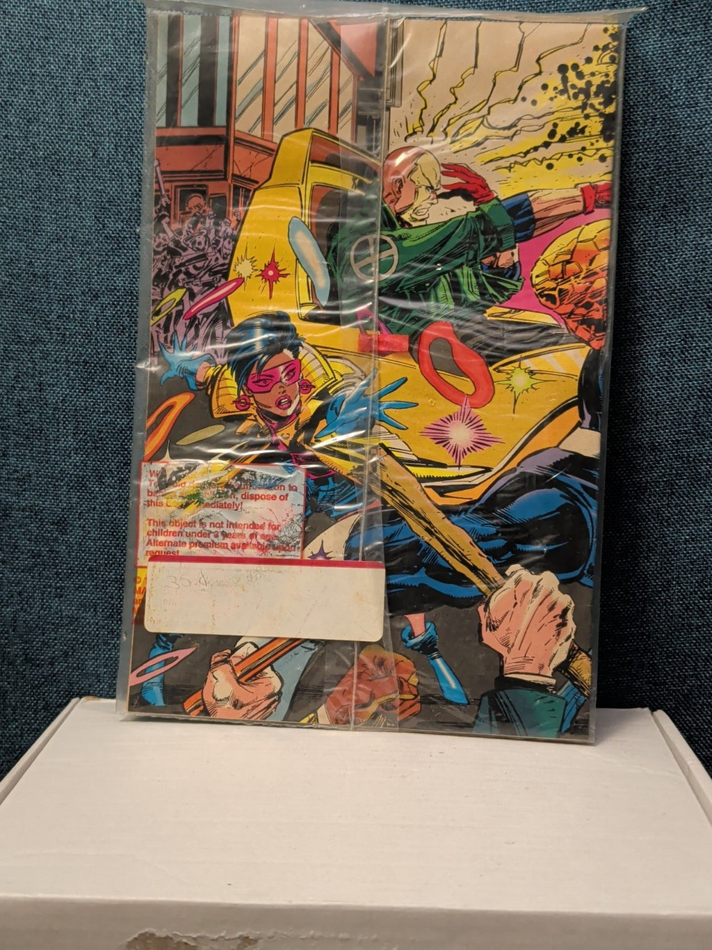 Real Heroes #1 Pizza Hut Marvel 1994 Promo Black Panther The Thing Jubilee Good