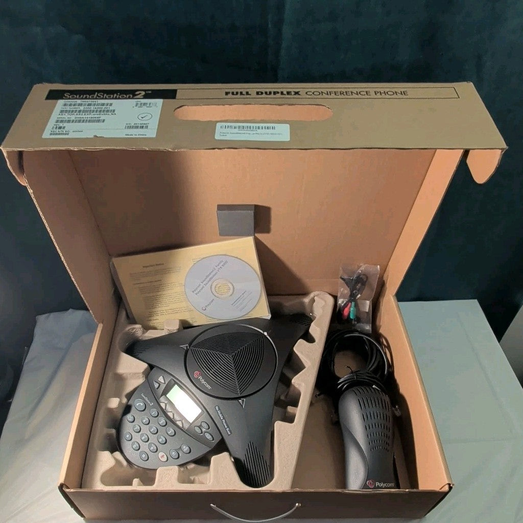 Polycom SoundStation2 Conference Phone 2200-16200-001 Expandable
