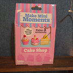 Make Mini Moments Cake Shop DIY Ceramic Paint Kit Miniatures
