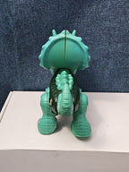 Take Apart Dinosaur Triceratops Figure Only | Green DIY Building Toy