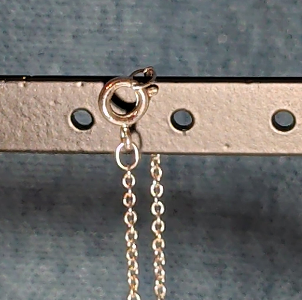 Harry Potter Deathly Hallows Silver Tone Pendant Chain Necklace