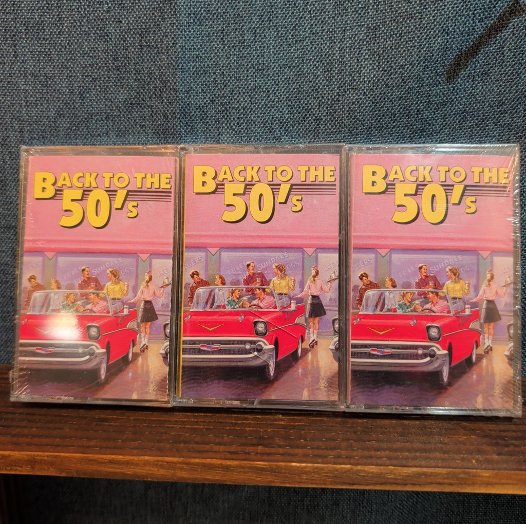 RCA Back to the 50s 3 Cassette Tape Set Sealed 1993 Oldies Rockabilly