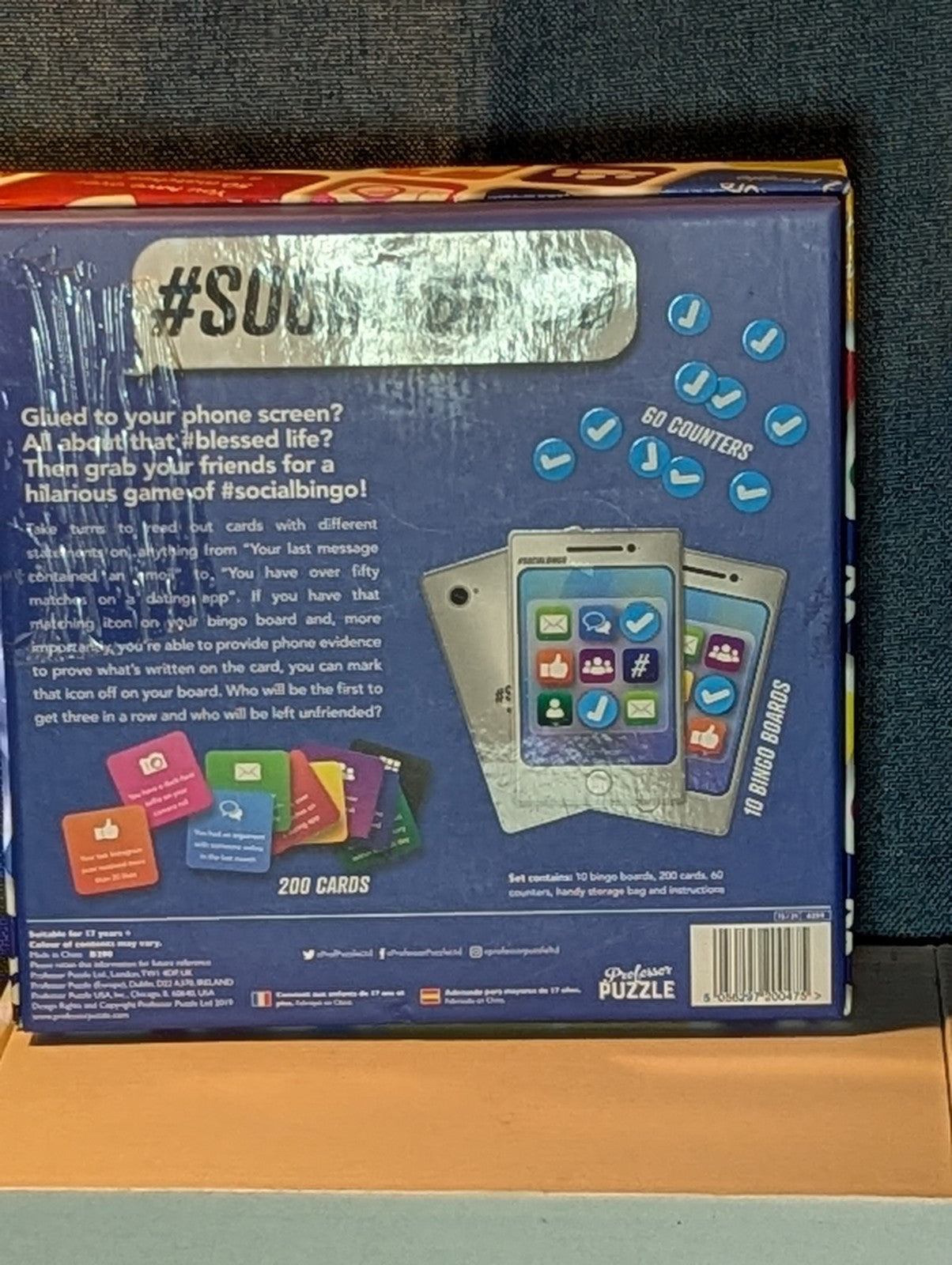 #SOCIALBINGO | Adult Party Game 17+ | Social Media Phone Game