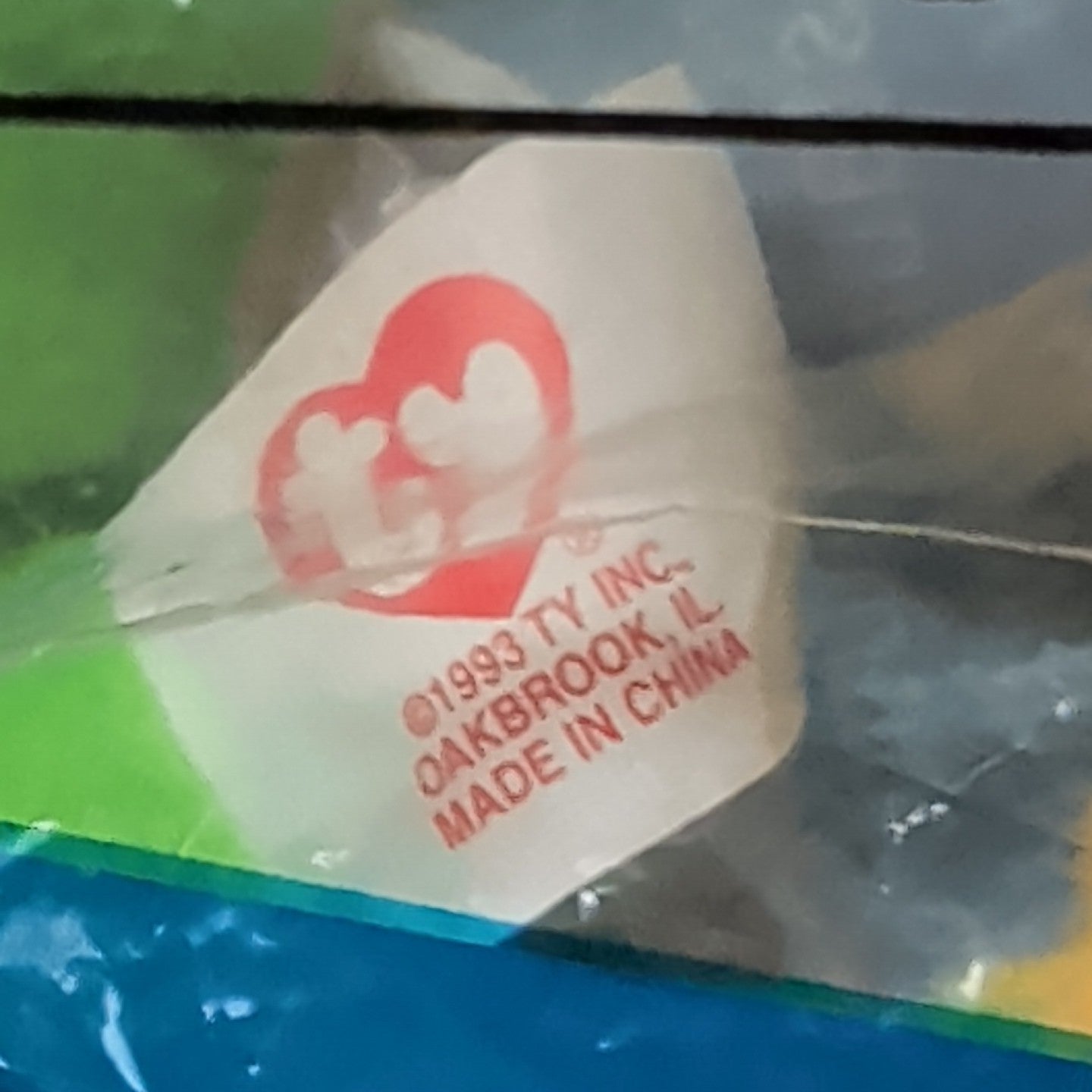 Ty Teenie Beanie Baby Smoochy the Frog #3 McDonald’s 1999 Sealed New in Package